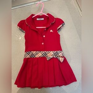 Girls Burberry dress